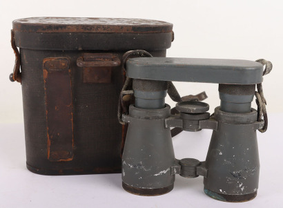 Cased Pair of WW1 German Officers Fernglas 08 Binoculars