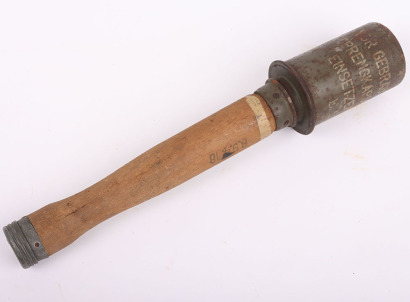 Inert Imperial German M-1916 Stick Grenade