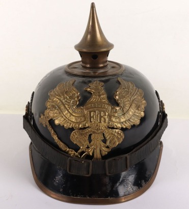 WW1 German Prussian Ersatz Tin Pickelhaube