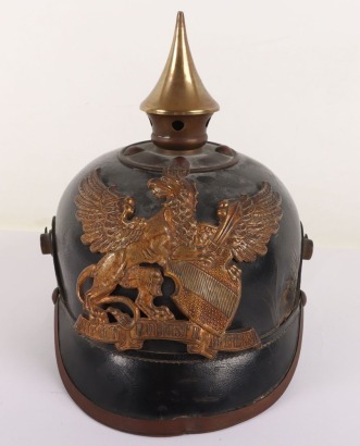 Imperial German Baden (6th Grenadier) Regiment Nr 114 Pickelhaube