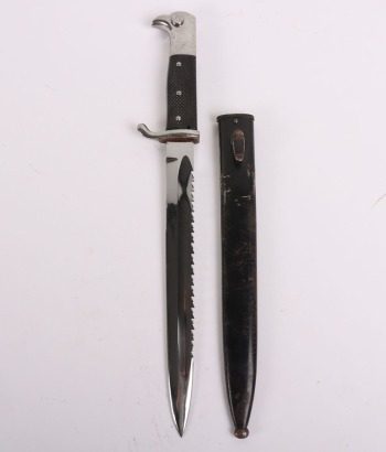 Pre-WW2 German Parade Bayonet with Sawback Blade