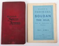 Maps, Panorama of the Sudan and the Nile From the Mediterranean to Khartoum (in colour c.1900) by Bacon