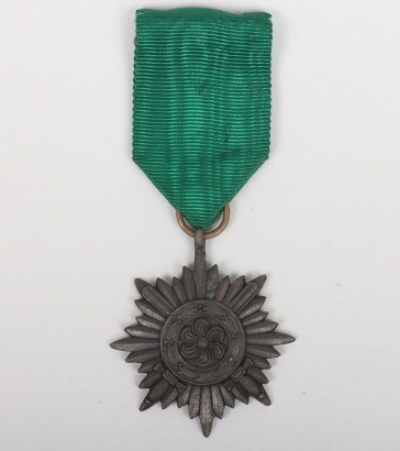 German Third Reich Ostvolk Eastern Peoples Medal 2nd Class in Bronze with Swords