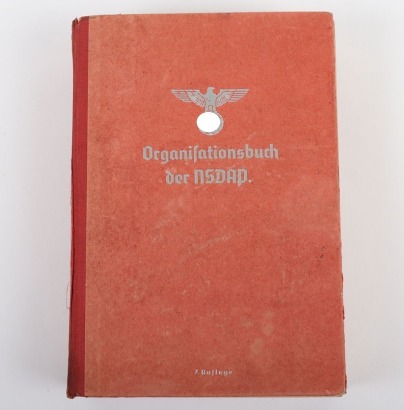 Third Reich 1943 NSDAP Organisation Book