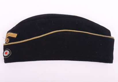 WW2 German Kriegsmarine Officers Overseas / Side Cap