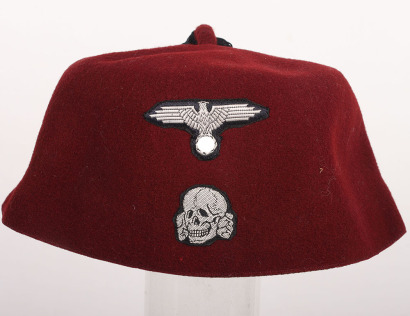 WW2 German Waffen-SS Fez