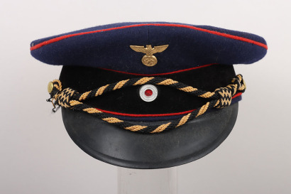 Third Reich Railways Officials (Reichsbahn) Peaked Cap