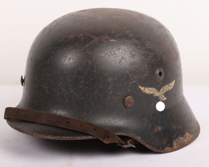 WW2 German Luftwaffe M40 Steel Combat Helmet