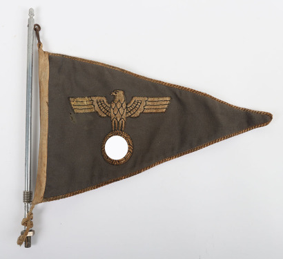 WW2 German Army Officers Car Flag