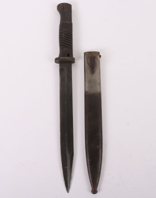 WW2 German K98 Combat Bayonet by Ernst Pack & Sohne