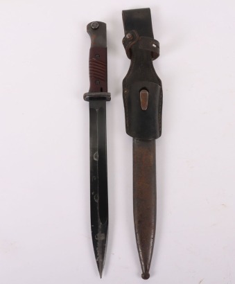 WW2 1944 Dated German K98 Combat Bayonet by Alexander Coppel, Solingen