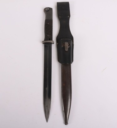 WW2 German K98 Combat Bayonet with Matching Numbers by Mundlos