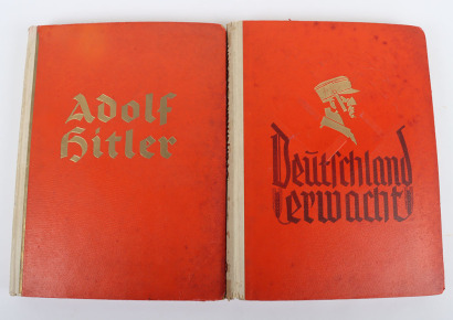 2 Third Reich Cigarette Card Collecting Albums,