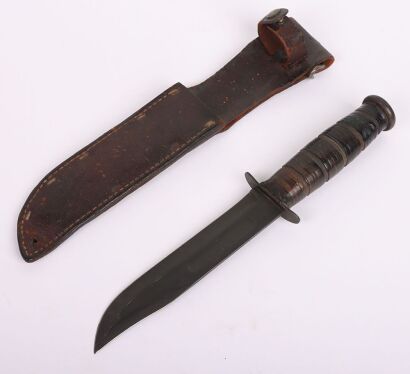 WW2 USMC Ka-Bar Fighting Knife