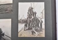 Rare WW1 German U-Boat (UB-73) Photograph Album