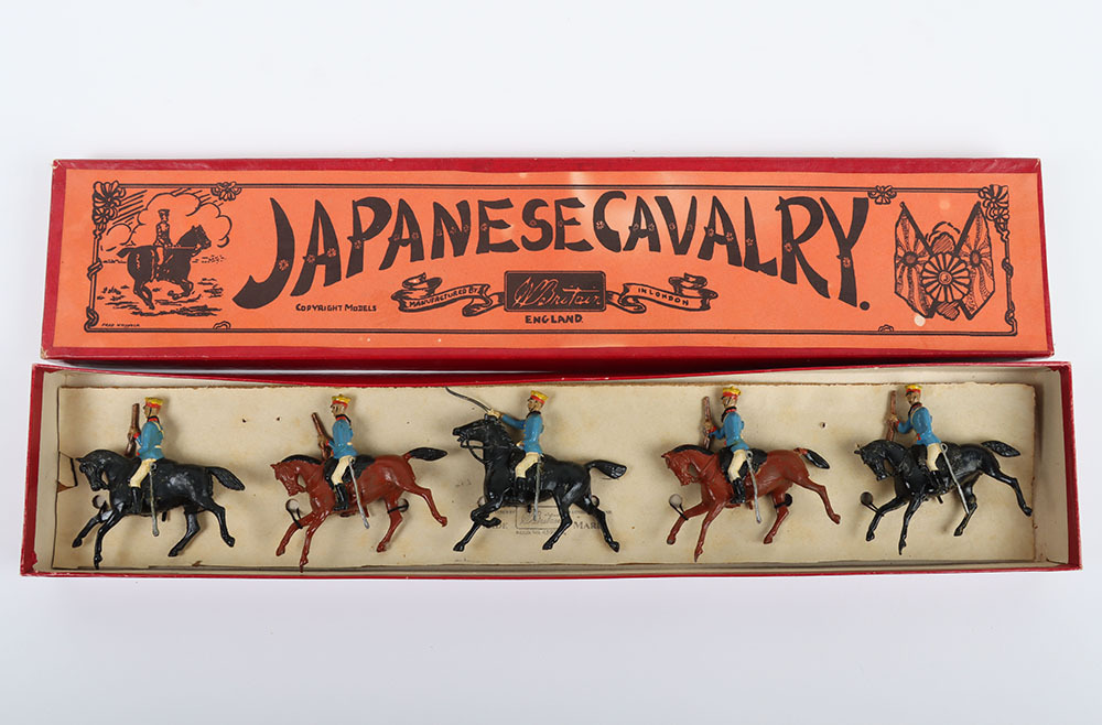 Britains boxed set 135, Japanese Cavalry, first version 1904-12