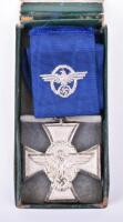 Third Reich Police 18 Year Long Service Cross