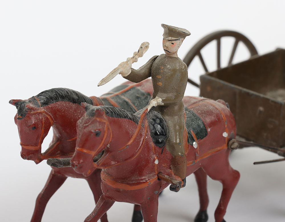 Britains set 1331 GS Limbered wagon, 1930s