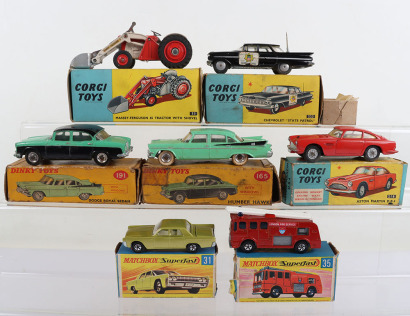 Small Quantity of Boxed Vintage Corgi, Dinky & Matchbox Toys