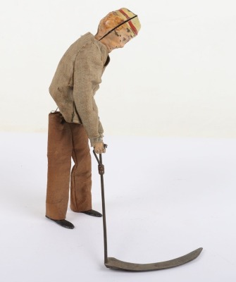 Scarce Fernand Martin Tinplate Clockwork Le Faucheur The Mower French circa 1899 - 4