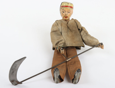 Scarce Fernand Martin Tinplate Clockwork Le Faucheur The Mower French circa 1899 - 5