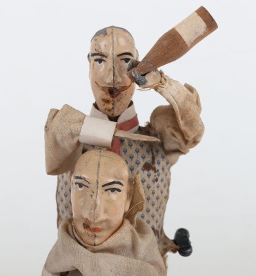 Scarce Fernand Martin Tinplate Clockwork L Artiste Capillaire The Hair Artist French circa 1905 - 7