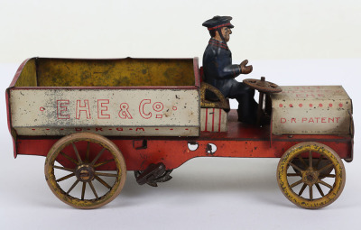 A Lehmann (Germany) Tinplate Clockwork EHE & Co Delivery Truck - 2