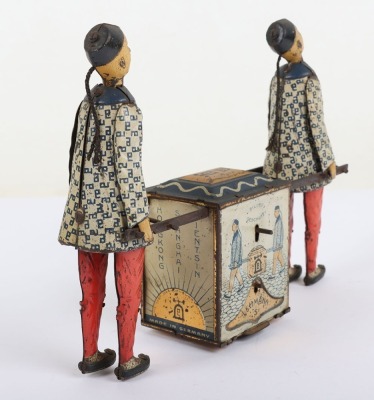A Lehmann (Germany) Tinplate Early Flywheel Version Kadi Tea Chest - 5