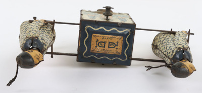 A Lehmann (Germany) Tinplate Early Flywheel Version Kadi Tea Chest - 8