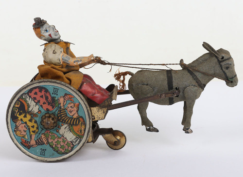 Lehmann (Germany) Tinplate Clockwork The Balky Mule Stubborn Donkey