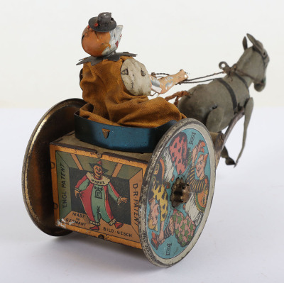 Lehmann (Germany) Tinplate Clockwork The Balky Mule Stubborn Donkey - 2