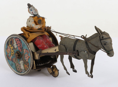 Lehmann (Germany) Tinplate Clockwork The Balky Mule Stubborn Donkey - 3