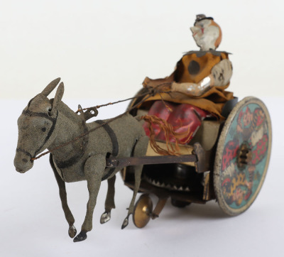 Lehmann (Germany) Tinplate Clockwork The Balky Mule Stubborn Donkey - 6