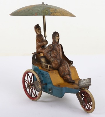 Lehmann (Germany) Tinplate Clockwork AM POL Artic Explorer 3 Wheel Car