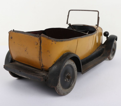 Jouet (France) Tinplate Clockwork Andre Citroen Torpedo Commercial B14 - 4