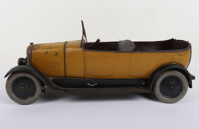 Jouet (France) Tinplate Clockwork Andre Citroen Torpedo Commercial B14 - 8