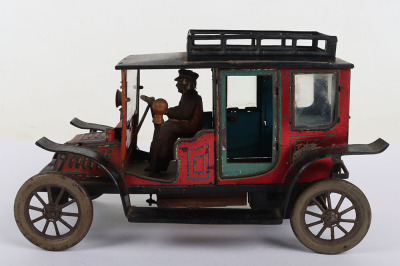 A Hans Eberl (Germany) Tinplate Clockwork Renault Limousine - 2