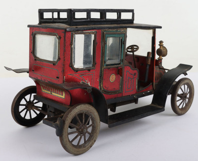 A Hans Eberl (Germany) Tinplate Clockwork Renault Limousine - 4