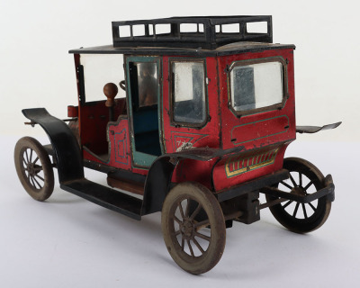 A Hans Eberl (Germany) Tinplate Clockwork Renault Limousine - 5