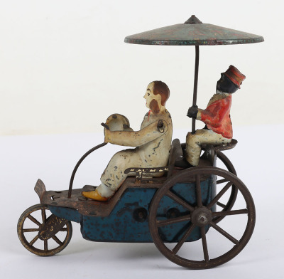 Scarce Lehmann (Germany) Tinplate Clockwork New Century Cycle 345 circa post 1908 - 2