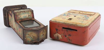 Stollwerck (Germany) Tinplate Chocolate Despenser/Savings Bank - 5