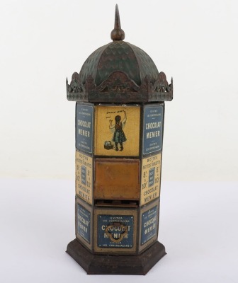 L.Revon & Co Paris France Chocolat Menier Mechanical Dispenser/Bank