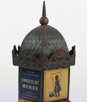 L.Revon & Co Paris France Chocolat Menier Mechanical Dispenser/Bank - 5