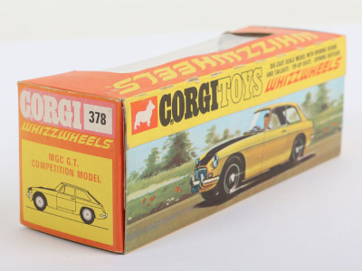 Vintage Corgi Toys 378 MGC GT Whizzwheels Model