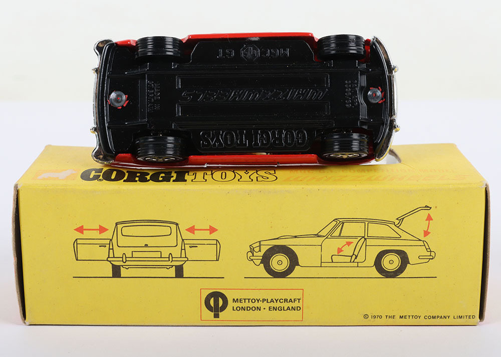 Vintage Corgi Toys 378 MGC GT Whizzwheels Model