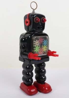 KO Yoshiya Clockwork High-Wheel Robot, Japanese 1950s