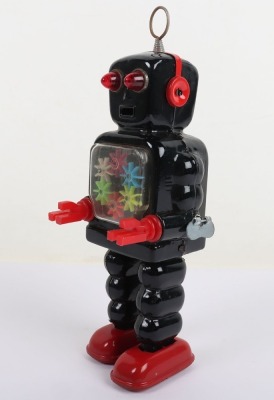 KO Yoshiya Clockwork High-Wheel Robot, Japanese 1950s - 3