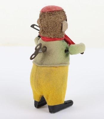 Schuco German Pre War wind-up Monkey Violinist - 3