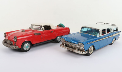 A Bandai Japanese Tinplate Nash Rambler Station Wagon - 3