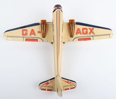 A Mettoy Airways Tinplate Twin Engine Aeroplane - 6